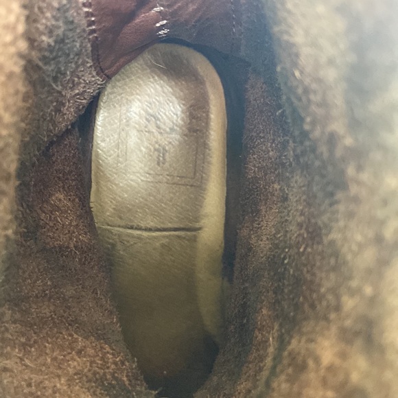 Frye Vera Short Brown Leather Heeled Boot Women’s Size 5.5 - Picture 9 of 14